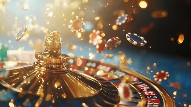 American Roulette table on kck slot showing wheel, betting layout, and live dealer